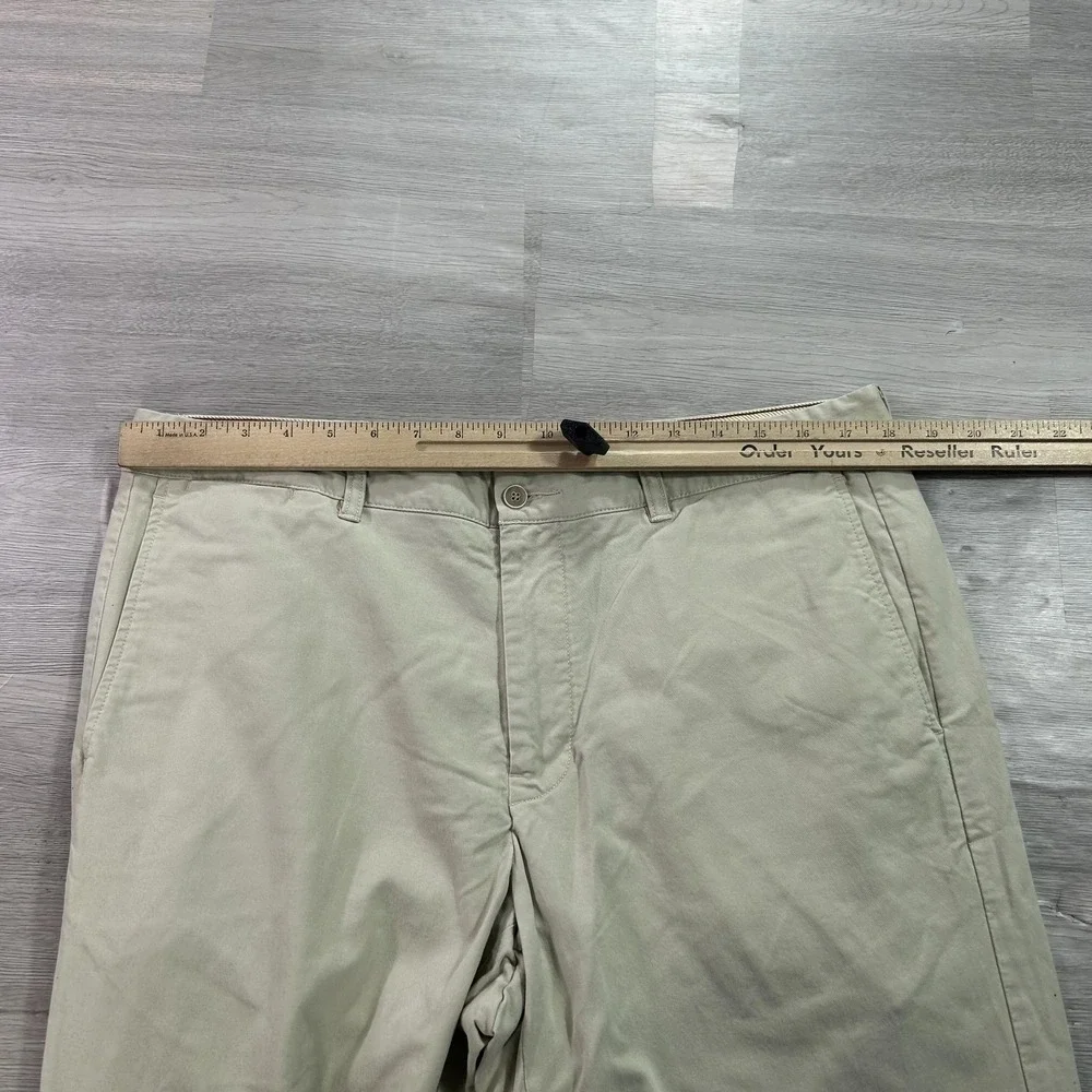 Tommy Bahama Pants Mens 36x34 Beige Lyocell Stretch Relaxed Fit Chino Casual